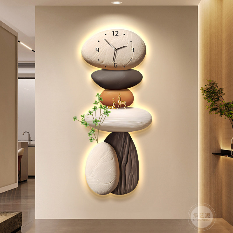 Japanese Luxury Lifestyle - นาฬิกาแขวนผนังสไตล์ญี่ปุ่น ดีไซน์โดดเด่น สวยงาม หรูหรา ศิลปะตกแต่งผนัง นาฬิกาแขวนผนังสมัยใหม่